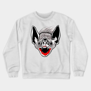 Crazy Bat Crewneck Sweatshirt